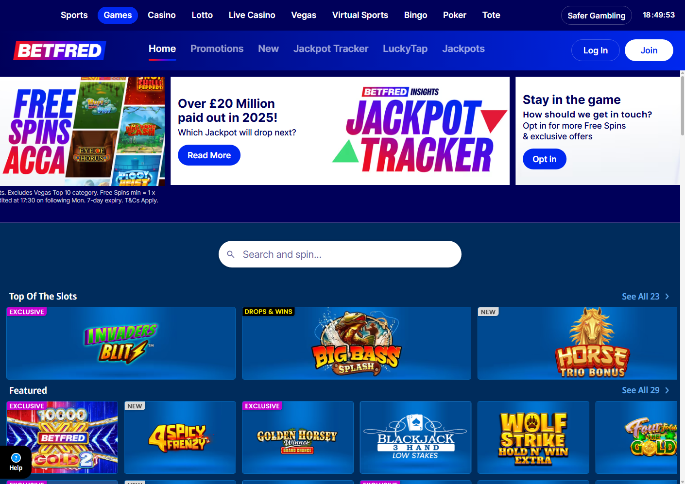 Choose the best Non-Gamstop casino Betfred and win