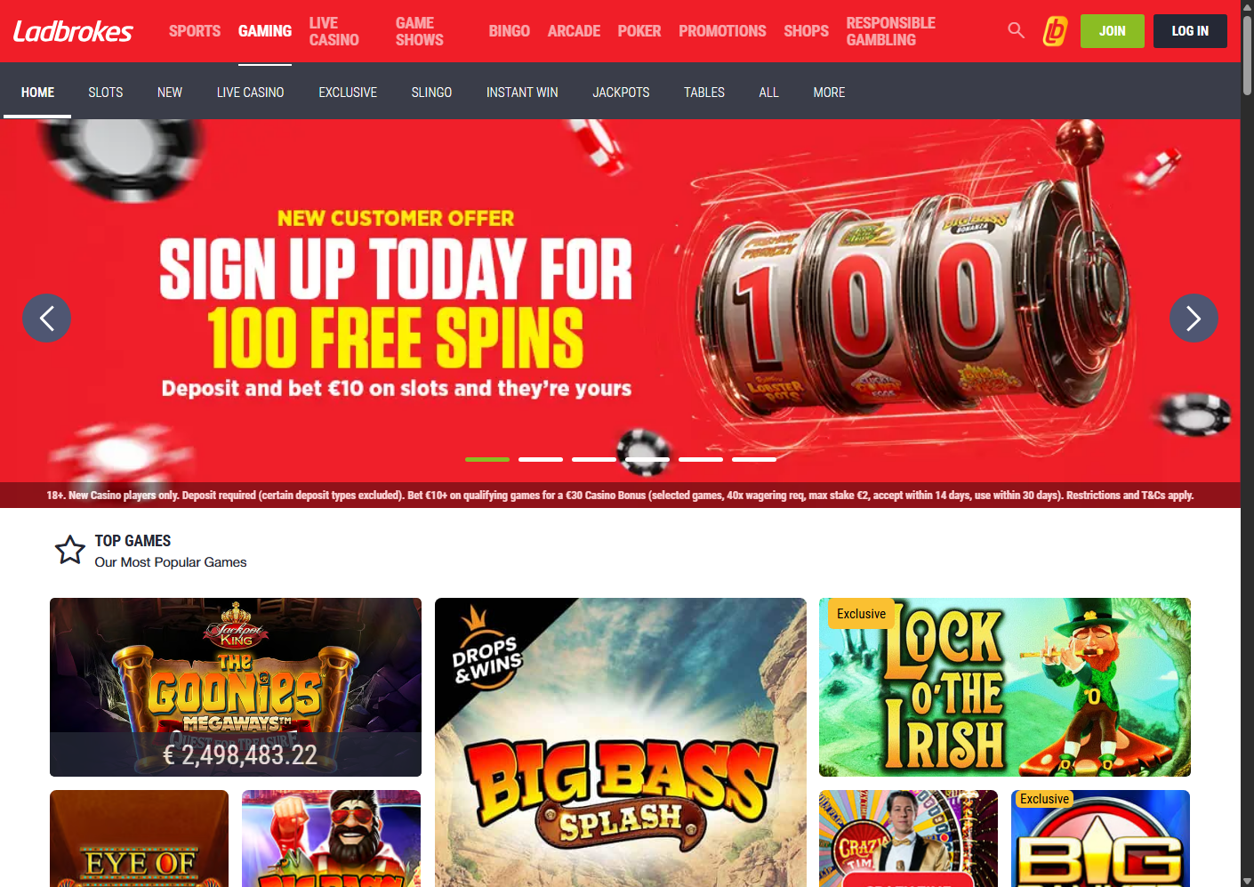 Choose the best Non-Gamstop casino Ladbrokes and win